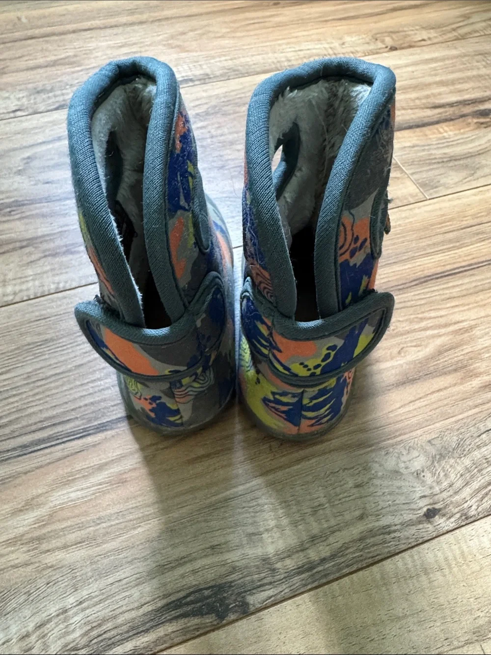 Kids Waterproof Bogs Winter Boots - Multicolor